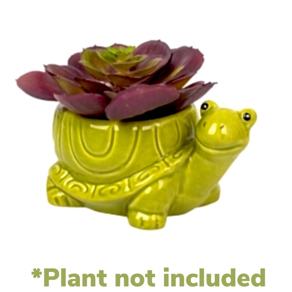 TURTLE ANIMAL PLANTER NWT - Picture 7 of 7